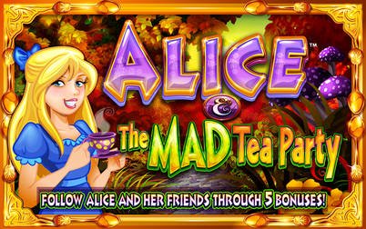 Play Alice and the Mad Tea Party - Slots - WMS games